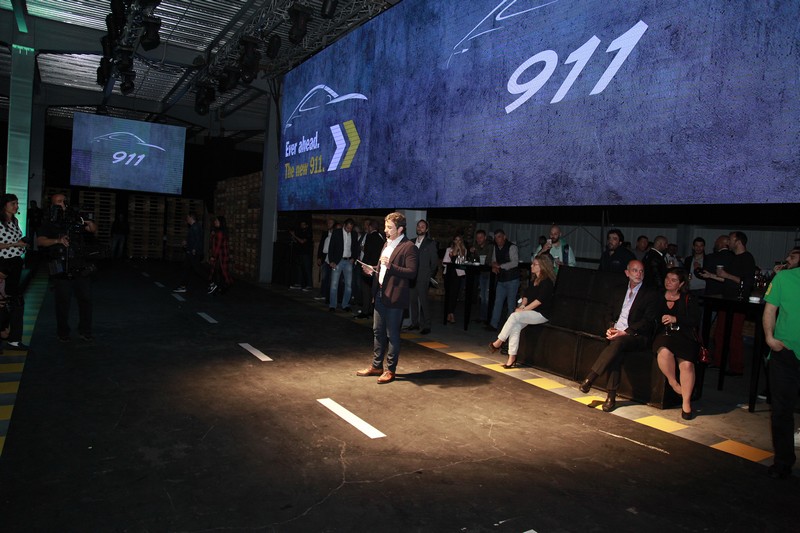 Launching of Porsche 911